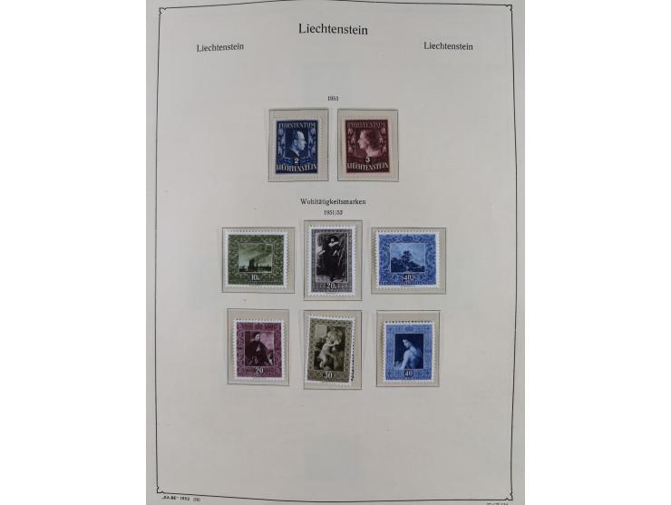 1912/85, postfrische und ungebrauchte Sammlung, in den Hauptnummern fast komplett mit Block 1, zusätzlich einige moderne FDC