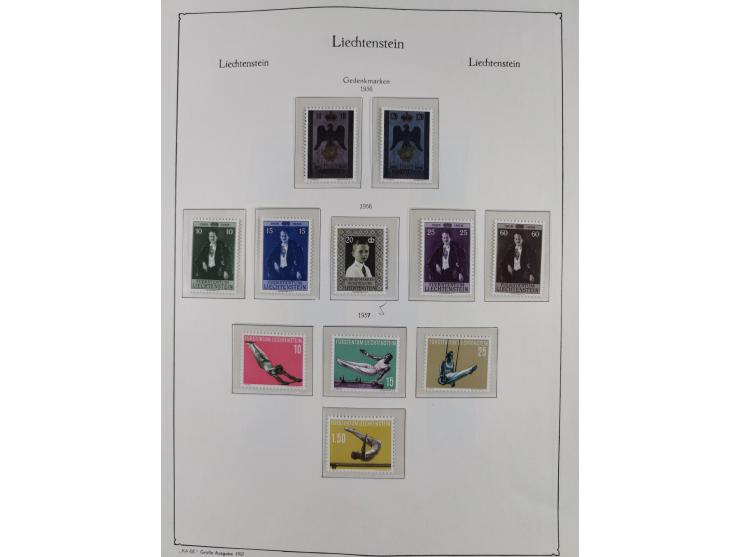 1912/85, postfrische und ungebrauchte Sammlung, in den Hauptnummern fast komplett mit Block 1, zusätzlich einige moderne FDC