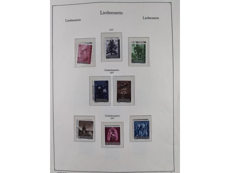 1912/85, postfrische und ungebrauchte Sammlung, in den Hauptnummern fast komplett mit Block 1, zusätzlich einige moderne FDC