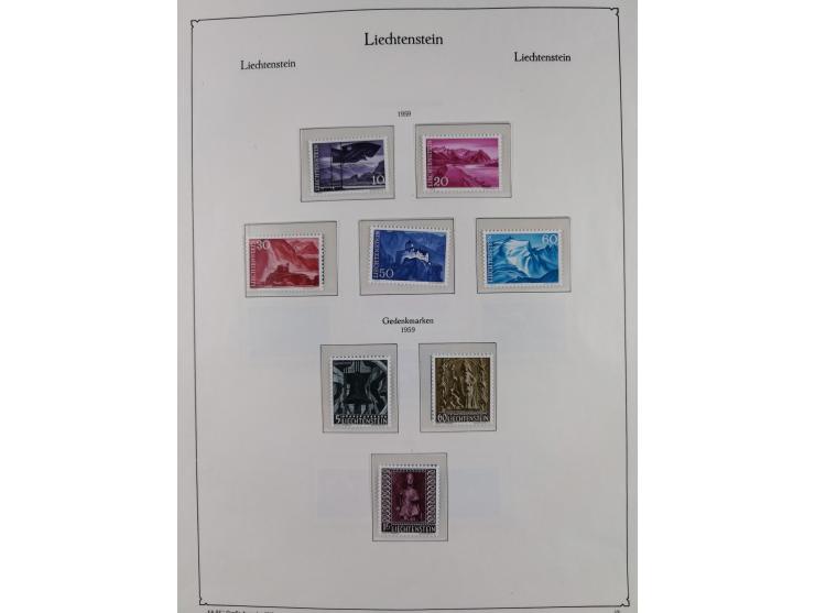 1912/85, postfrische und ungebrauchte Sammlung, in den Hauptnummern fast komplett mit Block 1, zusätzlich einige moderne FDC