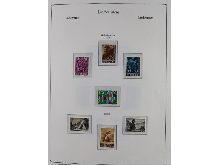 1912/85, postfrische und ungebrauchte Sammlung, in den Hauptnummern fast komplett mit Block 1, zusätzlich einige moderne FDC