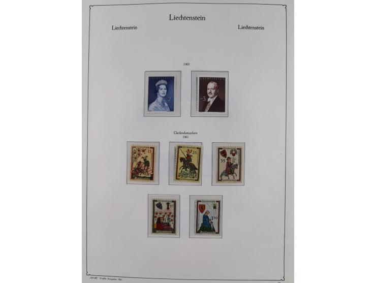 1912/85, postfrische und ungebrauchte Sammlung, in den Hauptnummern fast komplett mit Block 1, zusätzlich einige moderne FDC