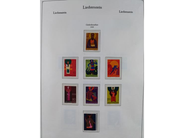 1912/85, postfrische und ungebrauchte Sammlung, in den Hauptnummern fast komplett mit Block 1, zusätzlich einige moderne FDC