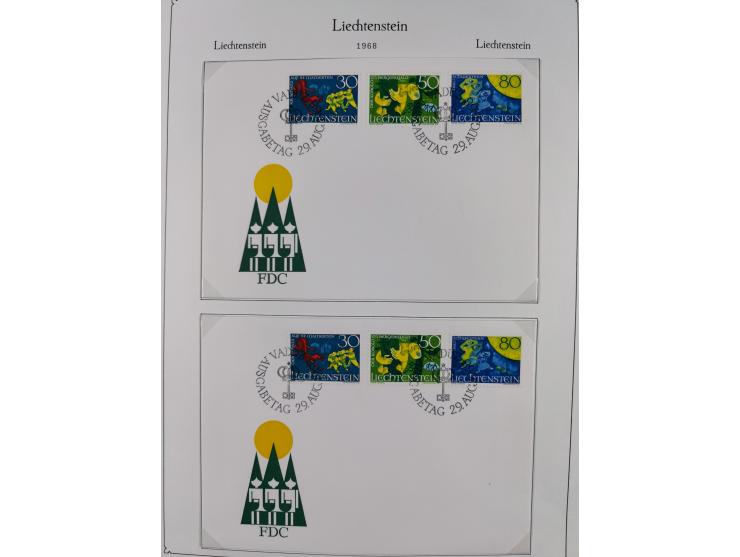 1912/85, postfrische und ungebrauchte Sammlung, in den Hauptnummern fast komplett mit Block 1, zusätzlich einige moderne FDC