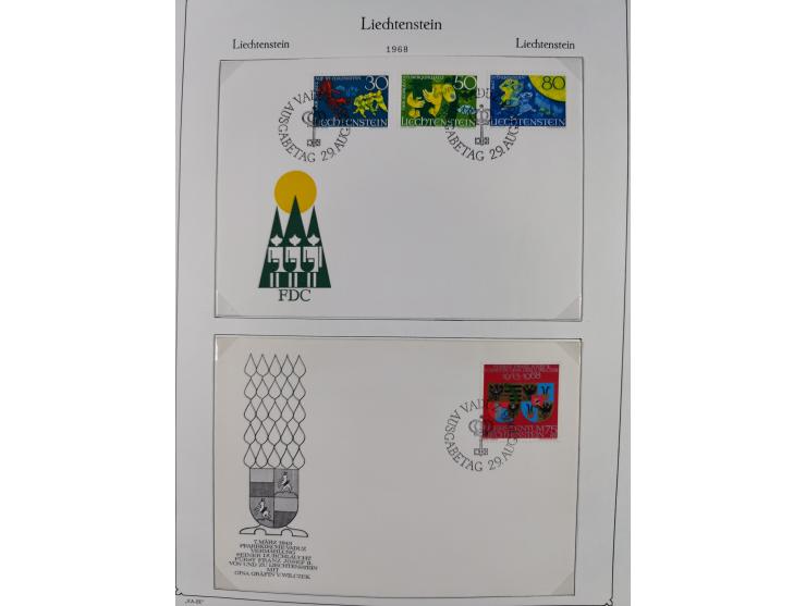 1912/85, postfrische und ungebrauchte Sammlung, in den Hauptnummern fast komplett mit Block 1, zusätzlich einige moderne FDC