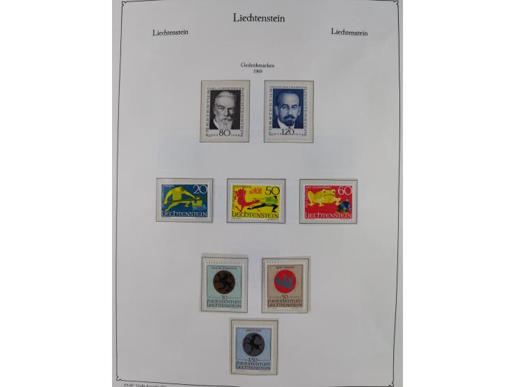 1912/85, postfrische und ungebrauchte Sammlung, in den Hauptnummern fast komplett mit Block 1, zusätzlich einige moderne FDC