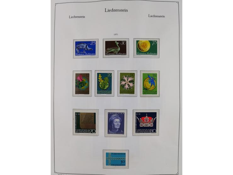 1912/85, postfrische und ungebrauchte Sammlung, in den Hauptnummern fast komplett mit Block 1, zusätzlich einige moderne FDC