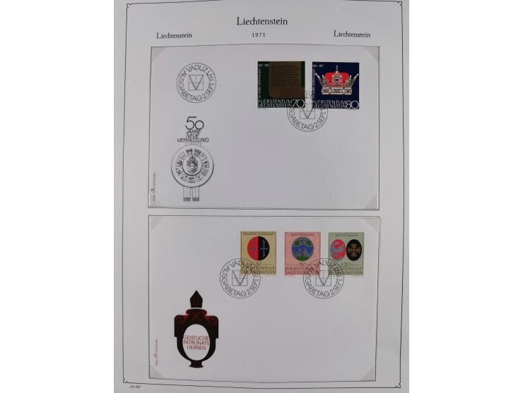 1912/85, postfrische und ungebrauchte Sammlung, in den Hauptnummern fast komplett mit Block 1, zusätzlich einige moderne FDC