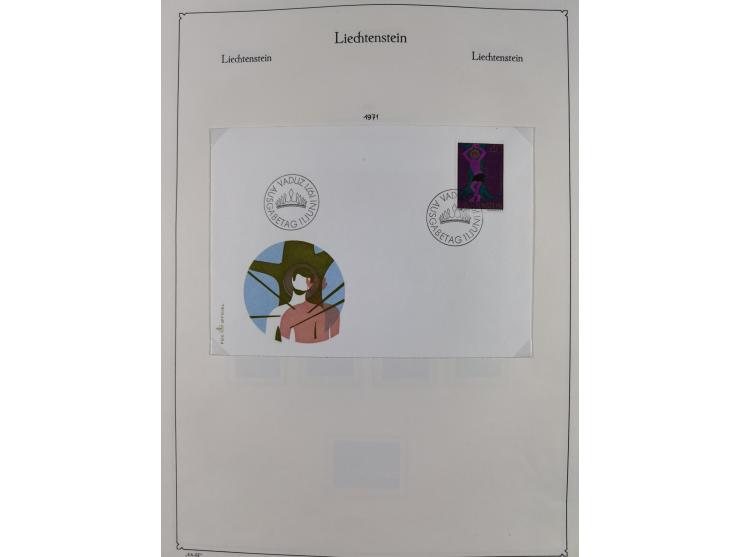 1912/85, postfrische und ungebrauchte Sammlung, in den Hauptnummern fast komplett mit Block 1, zusätzlich einige moderne FDC