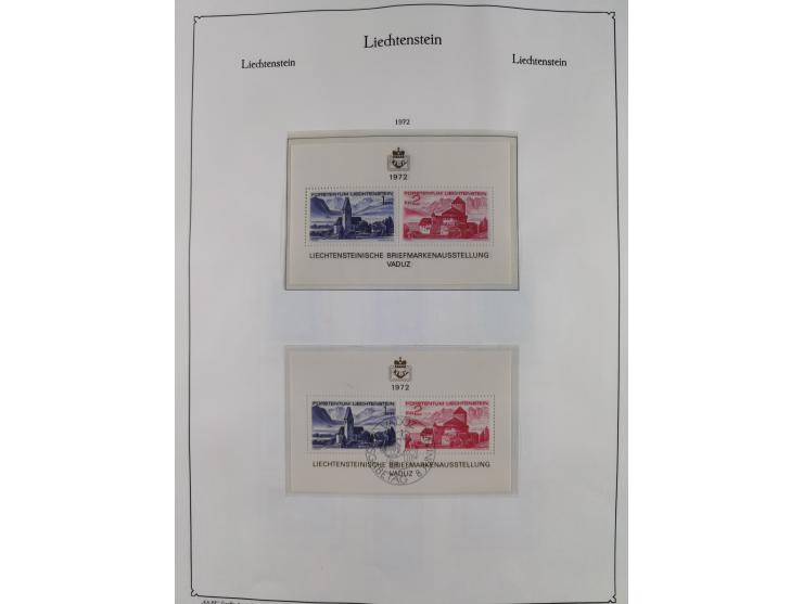 1912/85, postfrische und ungebrauchte Sammlung, in den Hauptnummern fast komplett mit Block 1, zusätzlich einige moderne FDC