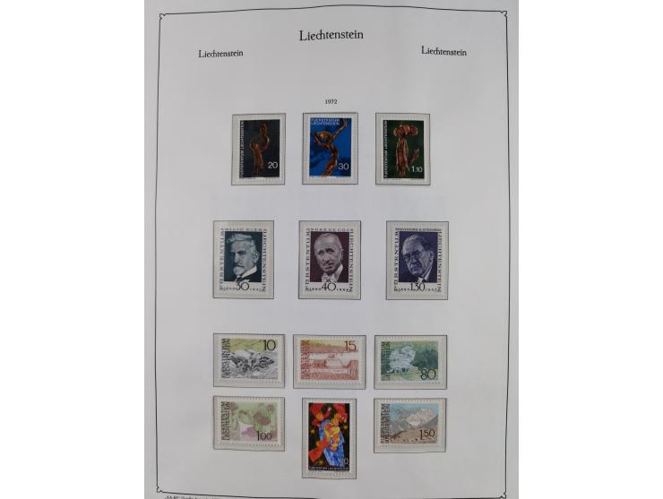 1912/85, postfrische und ungebrauchte Sammlung, in den Hauptnummern fast komplett mit Block 1, zusätzlich einige moderne FDC