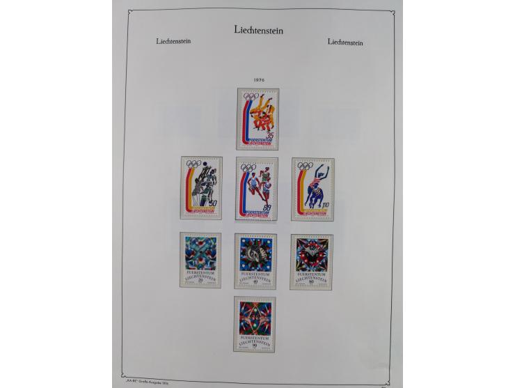 1912/85, postfrische und ungebrauchte Sammlung, in den Hauptnummern fast komplett mit Block 1, zusätzlich einige moderne FDC