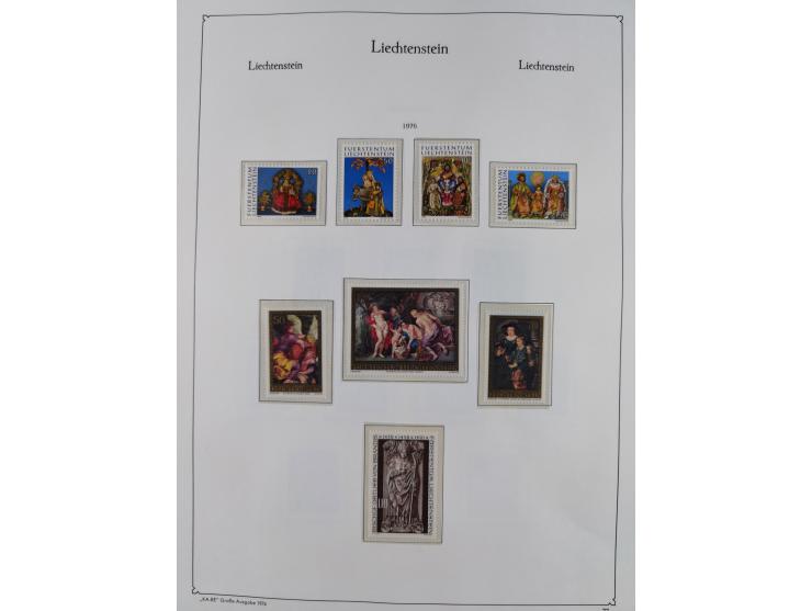 1912/85, postfrische und ungebrauchte Sammlung, in den Hauptnummern fast komplett mit Block 1, zusätzlich einige moderne FDC