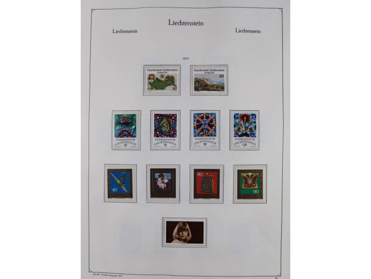 1912/85, postfrische und ungebrauchte Sammlung, in den Hauptnummern fast komplett mit Block 1, zusätzlich einige moderne FDC