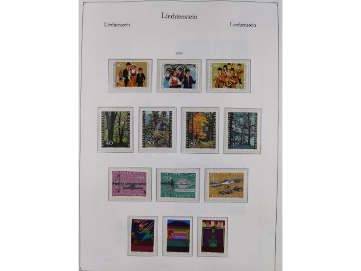 1912/85, postfrische und ungebrauchte Sammlung, in den Hauptnummern fast komplett mit Block 1, zusätzlich einige moderne FDC