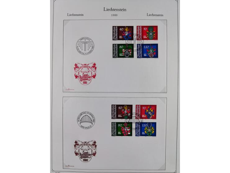 1912/85, postfrische und ungebrauchte Sammlung, in den Hauptnummern fast komplett mit Block 1, zusätzlich einige moderne FDC