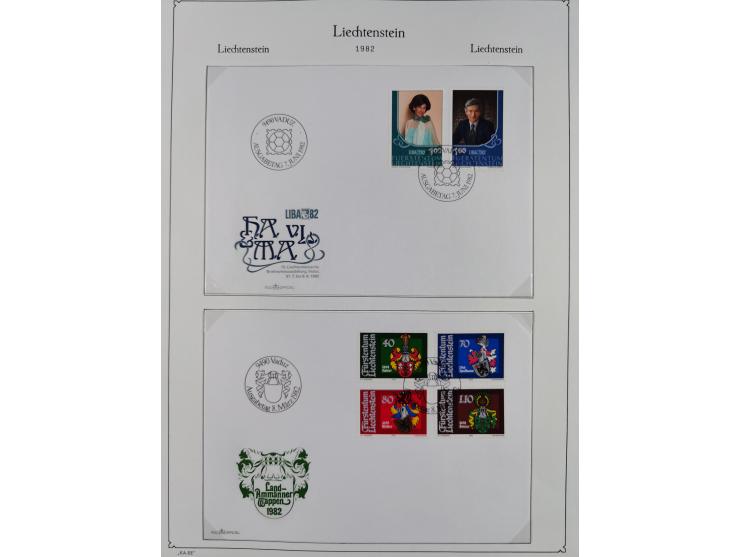 1912/85, postfrische und ungebrauchte Sammlung, in den Hauptnummern fast komplett mit Block 1, zusätzlich einige moderne FDC