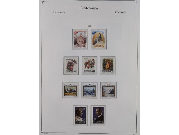 1912/85, postfrische und ungebrauchte Sammlung, in den Hauptnummern fast komplett mit Block 1, zusätzlich einige moderne FDC