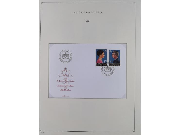 1912/85, postfrische und ungebrauchte Sammlung, in den Hauptnummern fast komplett mit Block 1, zusätzlich einige moderne FDC