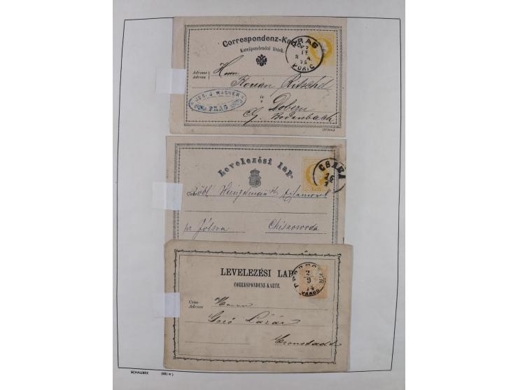 1870/1957, over 110 used postal stationery items, few covers, incl. interesting and better pieces, some Levant, Monaco, Turke