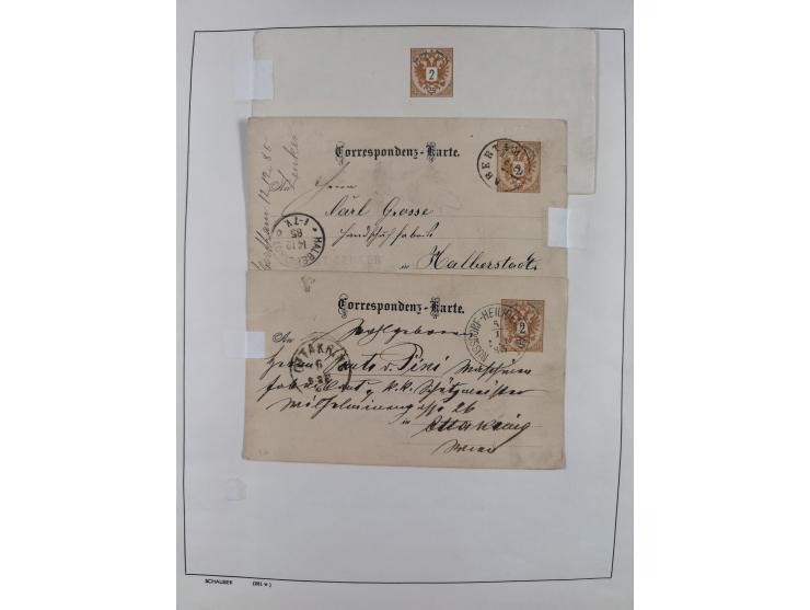 1870/1957, over 110 used postal stationery items, few covers, incl. interesting and better pieces, some Levant, Monaco, Turke