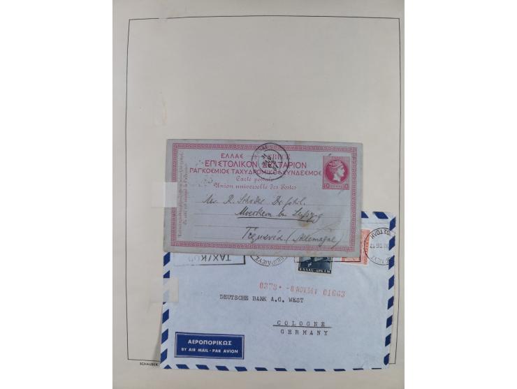 1870/1957, over 110 used postal stationery items, few covers, incl. interesting and better pieces, some Levant, Monaco, Turke