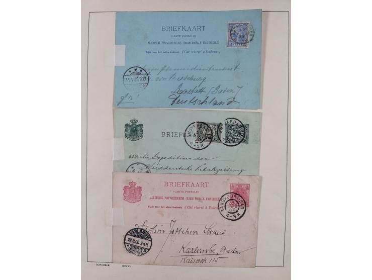 1870/1957, over 110 used postal stationery items, few covers, incl. interesting and better pieces, some Levant, Monaco, Turke