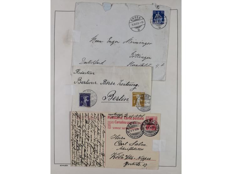 1870/1957, over 110 used postal stationery items, few covers, incl. interesting and better pieces, some Levant, Monaco, Turke
