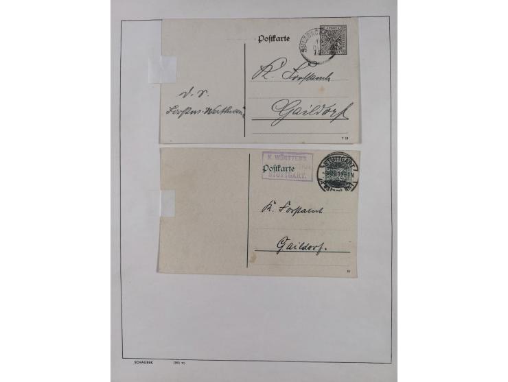 1870/1957, over 110 used postal stationery items, few covers, incl. interesting and better pieces, some Levant, Monaco, Turke