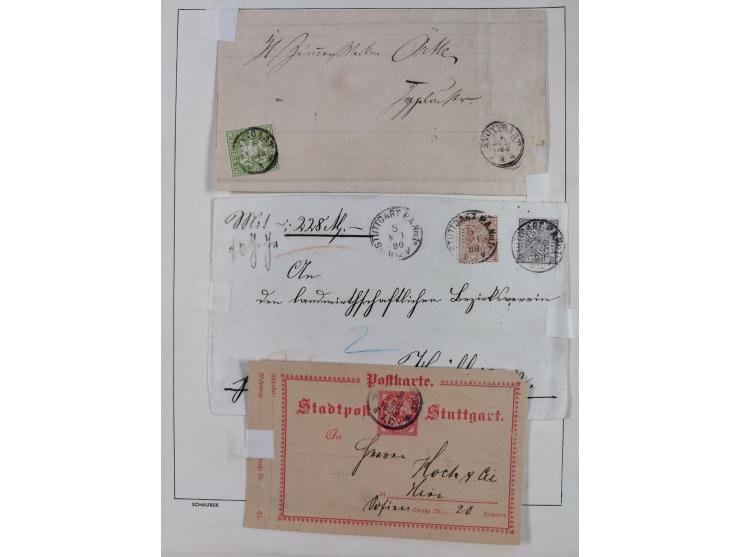 1870/1957, over 110 used postal stationery items, few covers, incl. interesting and better pieces, some Levant, Monaco, Turke