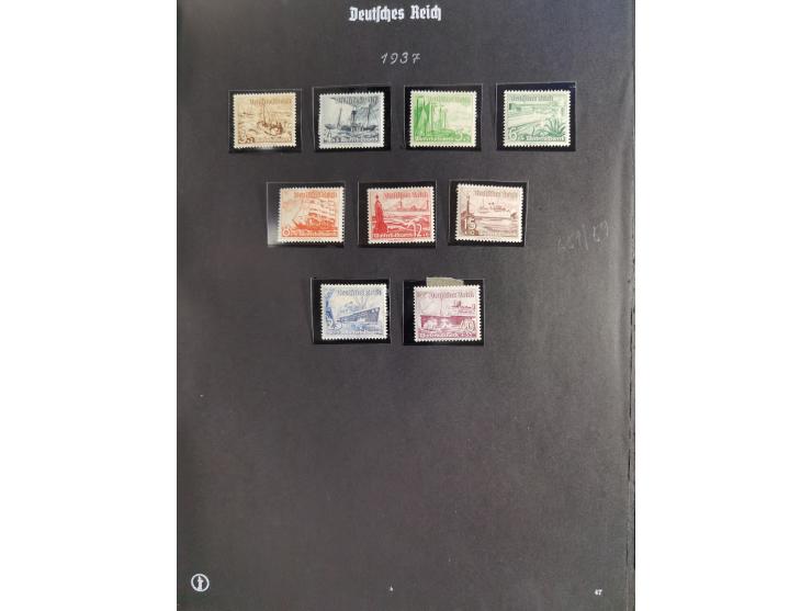 1872/1932, postfrische, ungebrauchte und gestempelte Partie auf halten Albumseiten, dabei einige besserer Werte