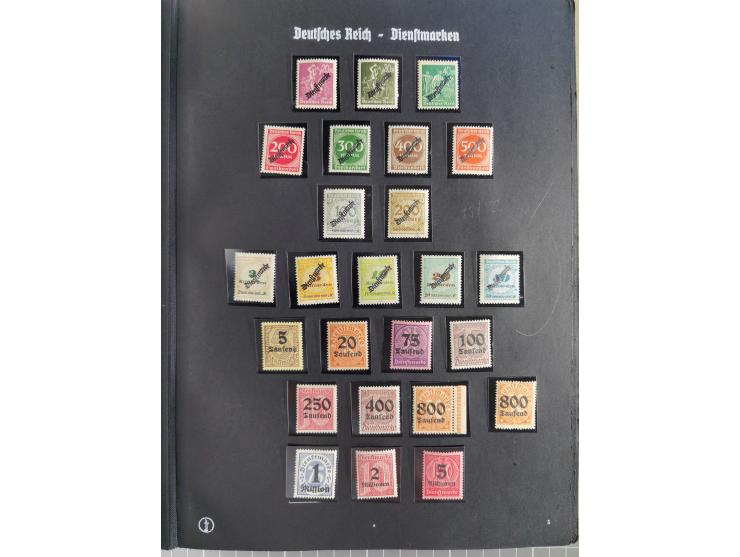 1872/1932, postfrische, ungebrauchte und gestempelte Partie auf halten Albumseiten, dabei einige besserer Werte