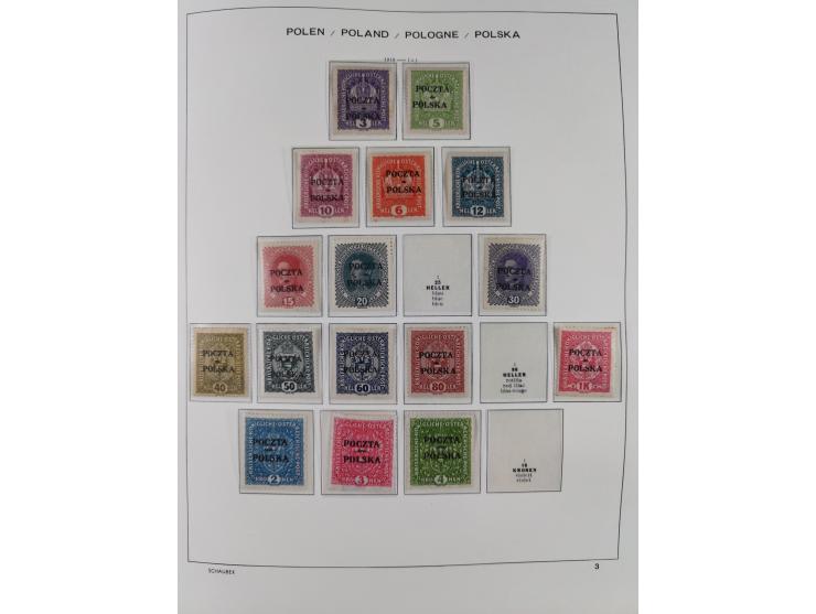 1918/69, mint never hinged and unused collection with souvenir sheets, a few multiples and some better sets throughout, fairl