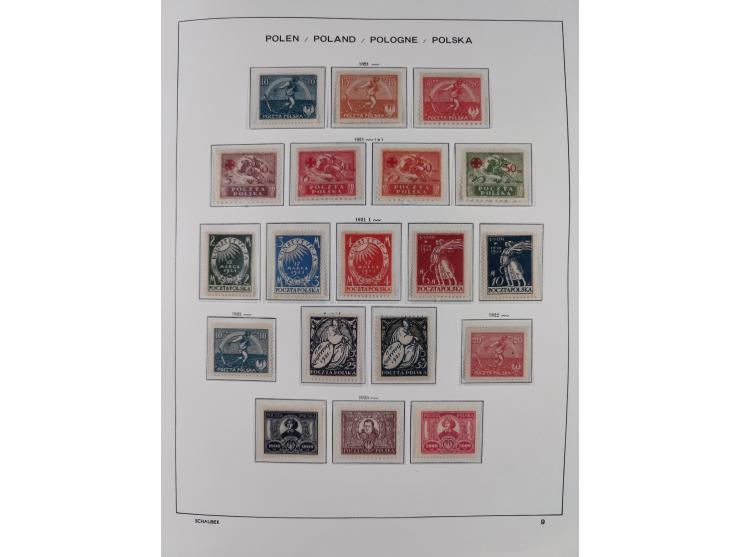1918/69, mint never hinged and unused collection with souvenir sheets, a few multiples and some better sets throughout, fairl