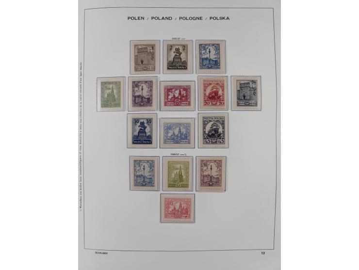 1918/69, mint never hinged and unused collection with souvenir sheets, a few multiples and some better sets throughout, fairl