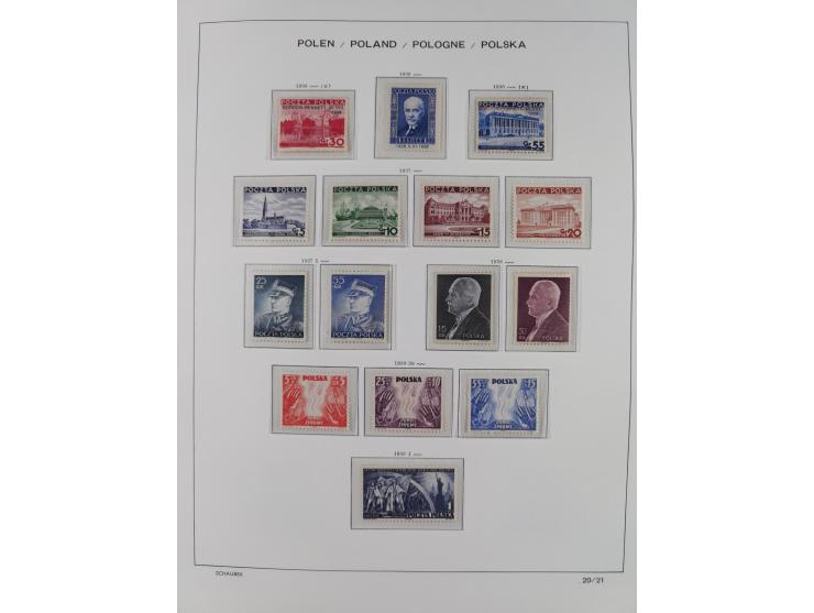 1918/69, mint never hinged and unused collection with souvenir sheets, a few multiples and some better sets throughout, fairl