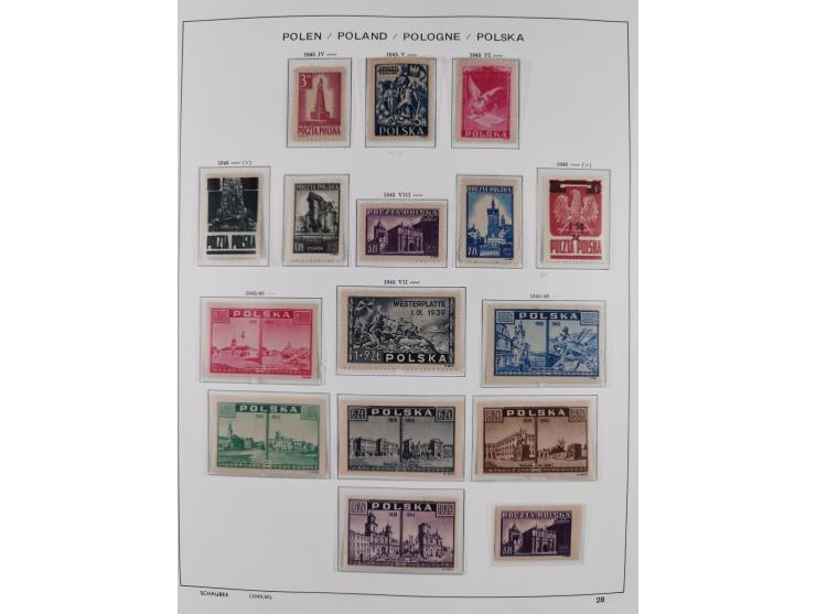 1918/69, mint never hinged and unused collection with souvenir sheets, a few multiples and some better sets throughout, fairl