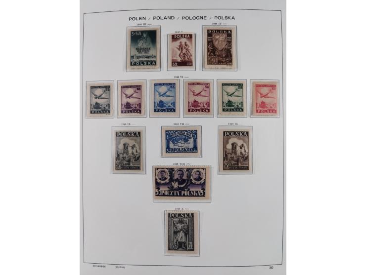 1918/69, mint never hinged and unused collection with souvenir sheets, a few multiples and some better sets throughout, fairl