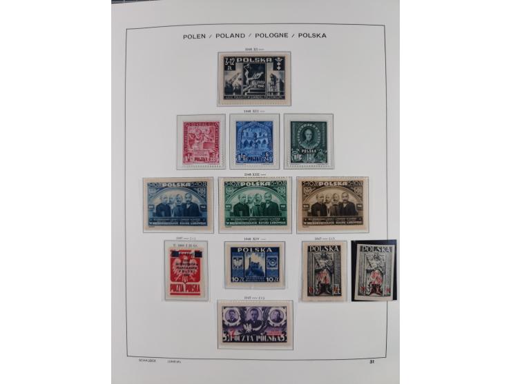 1918/69, mint never hinged and unused collection with souvenir sheets, a few multiples and some better sets throughout, fairl