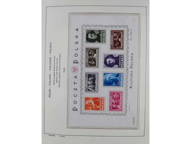 1918/69, mint never hinged and unused collection with souvenir sheets, a few multiples and some better sets throughout, fairl