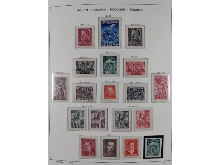 1918/69, mint never hinged and unused collection with souvenir sheets, a few multiples and some better sets throughout, fairl