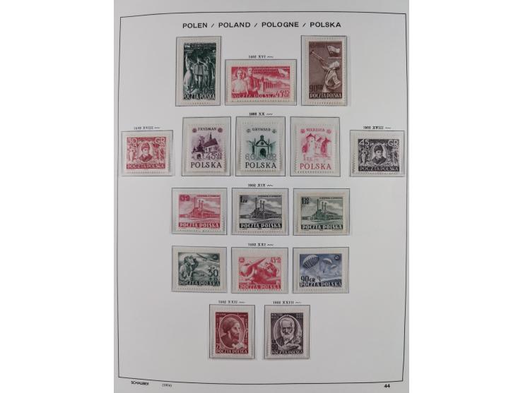 1918/69, mint never hinged and unused collection with souvenir sheets, a few multiples and some better sets throughout, fairl