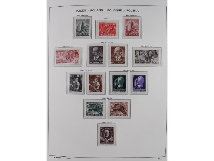 1918/69, mint never hinged and unused collection with souvenir sheets, a few multiples and some better sets throughout, fairl