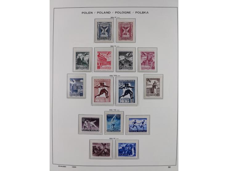 1918/69, mint never hinged and unused collection with souvenir sheets, a few multiples and some better sets throughout, fairl