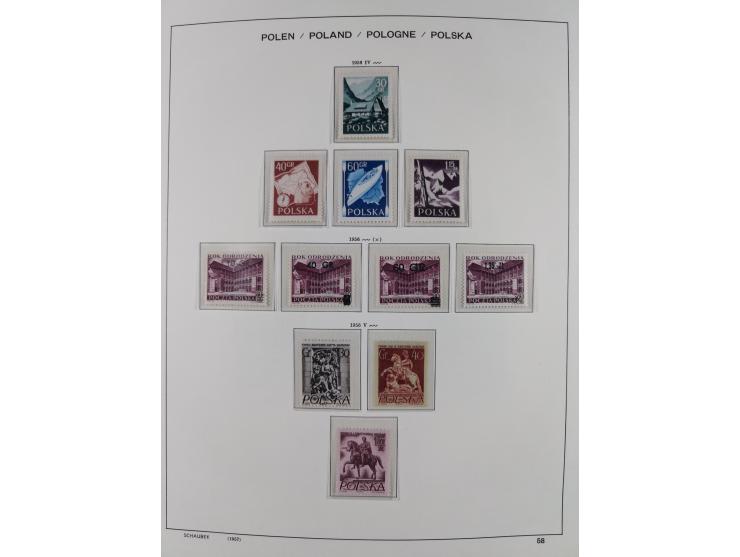 1918/69, mint never hinged and unused collection with souvenir sheets, a few multiples and some better sets throughout, fairl