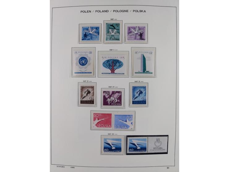 1918/69, mint never hinged and unused collection with souvenir sheets, a few multiples and some better sets throughout, fairl