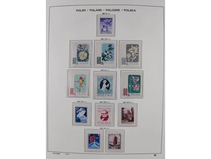 1918/69, mint never hinged and unused collection with souvenir sheets, a few multiples and some better sets throughout, fairl