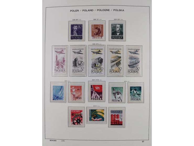 1918/69, mint never hinged and unused collection with souvenir sheets, a few multiples and some better sets throughout, fairl