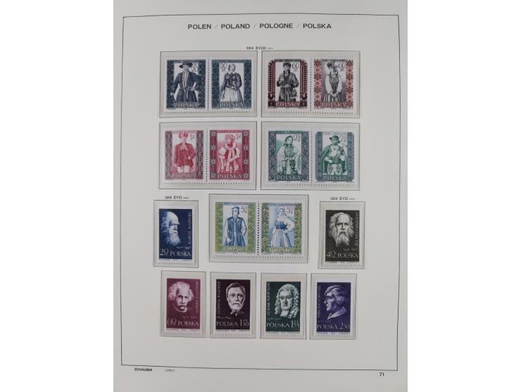 1918/69, mint never hinged and unused collection with souvenir sheets, a few multiples and some better sets throughout, fairl