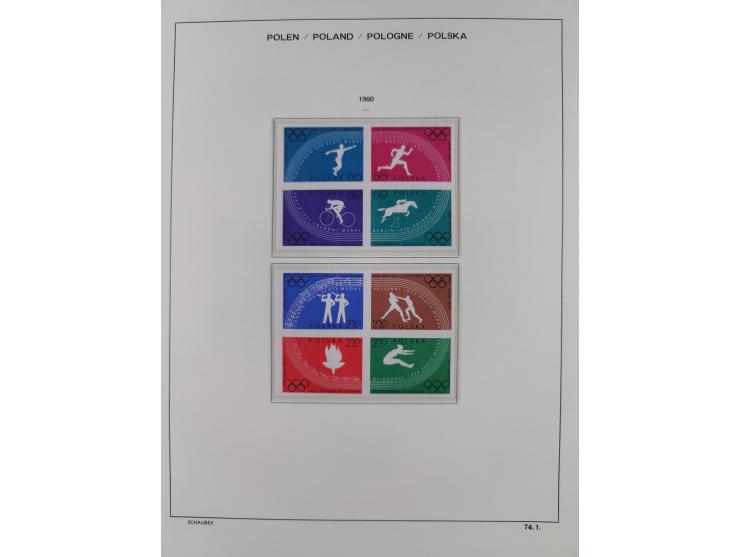 1918/69, mint never hinged and unused collection with souvenir sheets, a few multiples and some better sets throughout, fairl